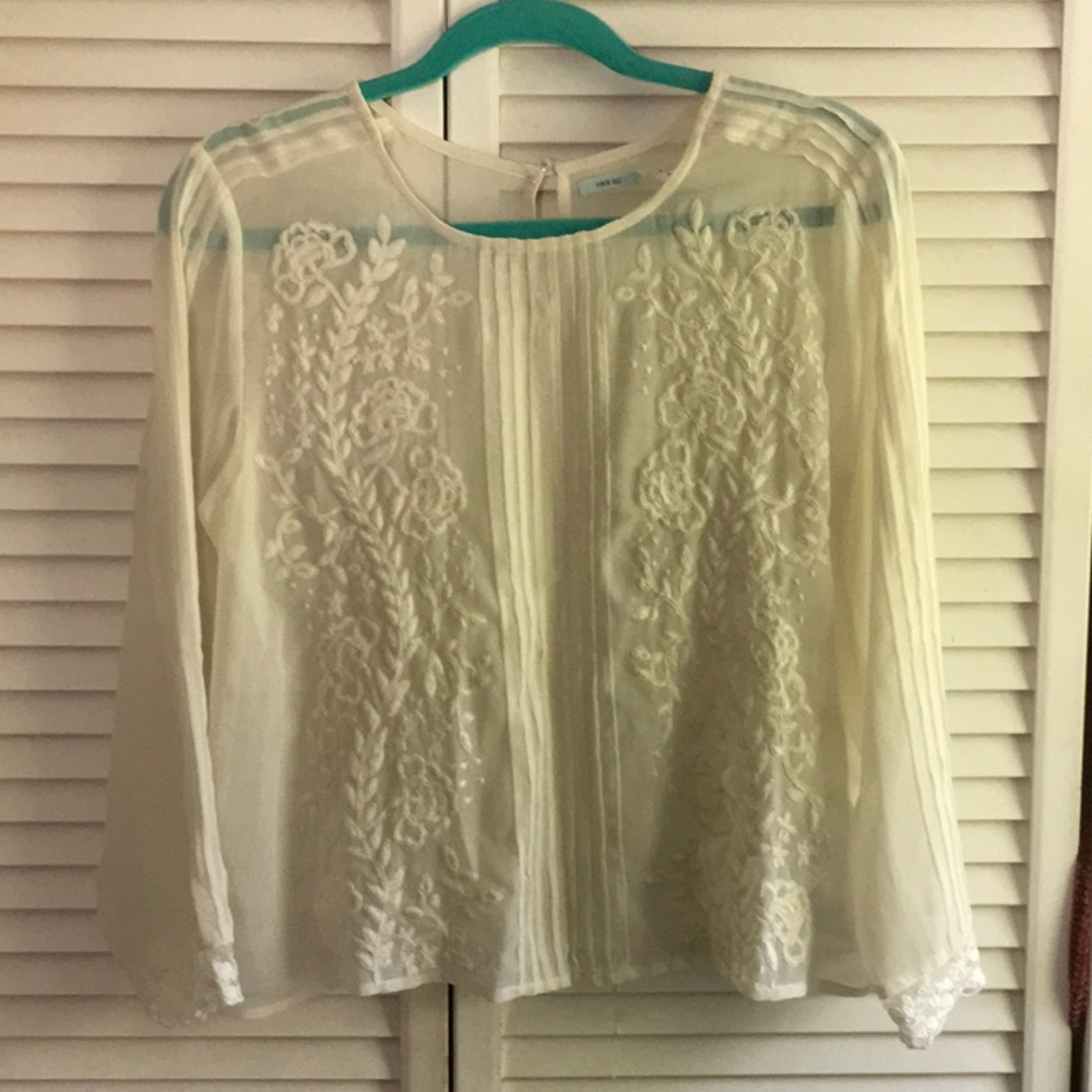 Kimchi Blue embroidered blouse